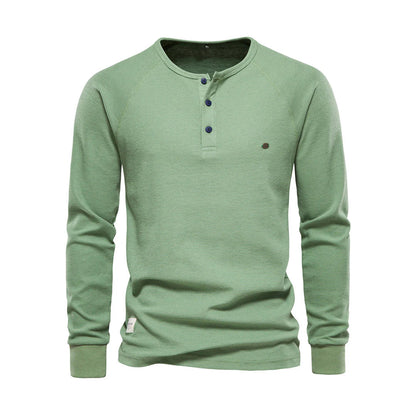Atmungsaktives Langarmshirt für Herren | Lässige Passform