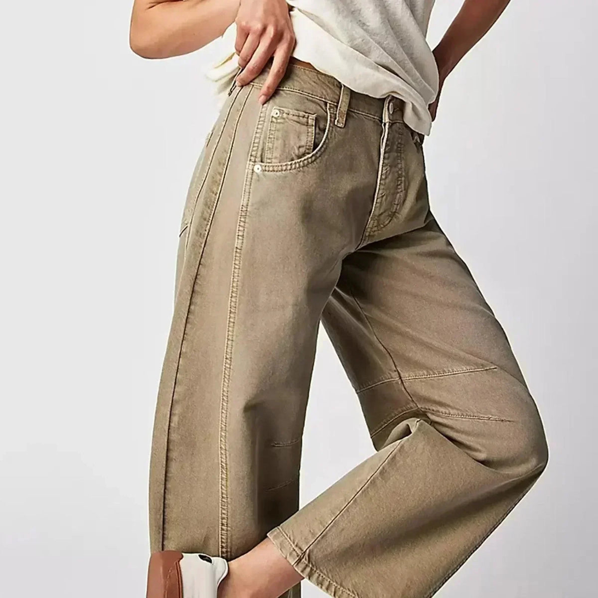 Baggy Jeans Damen | Hoher Bund & Lockere Passform 2