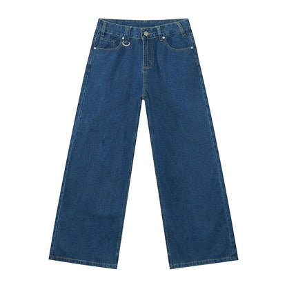 Herren Loose Fit Baggy Jeans | Hohe Taille Retro