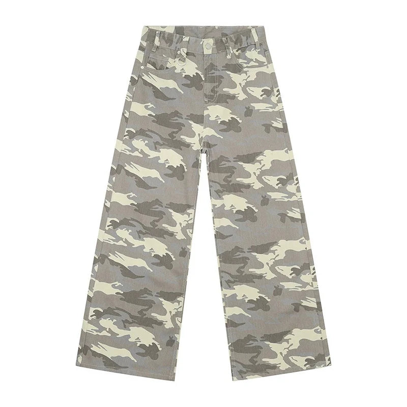 Herren Loose Fit Baggy Jeans | Hohe Taille Retro