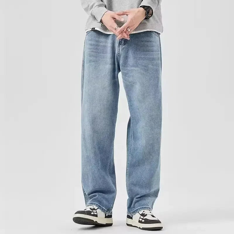 Baggy Wide Legs Jeans für Männer | Retro Style