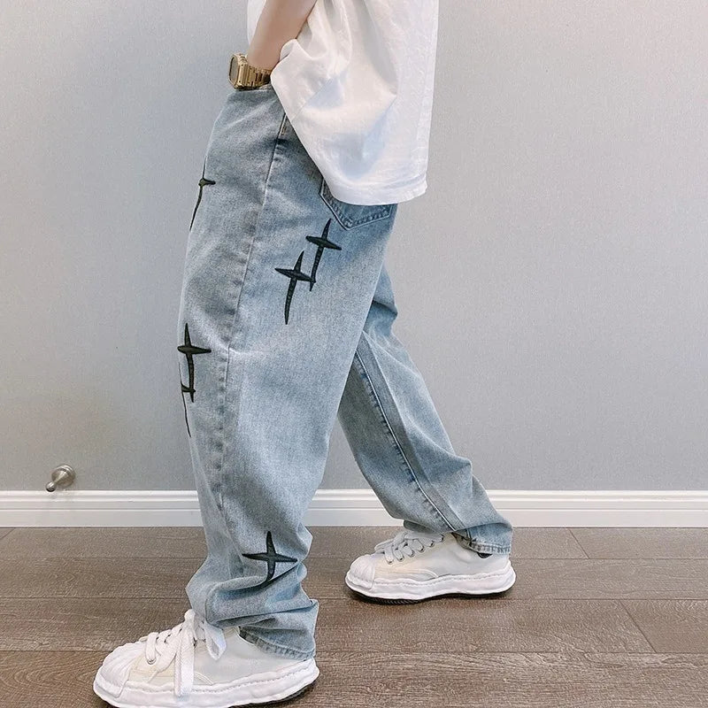Loose Fit Baggy Jeans für Männer | Retro Style