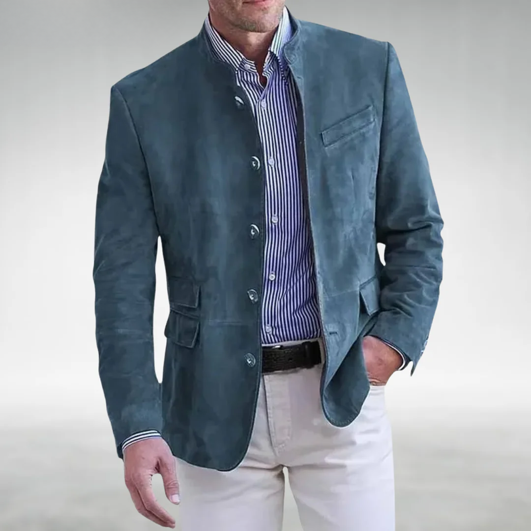 Blazer Herren | Sportlich mit Stehkragen