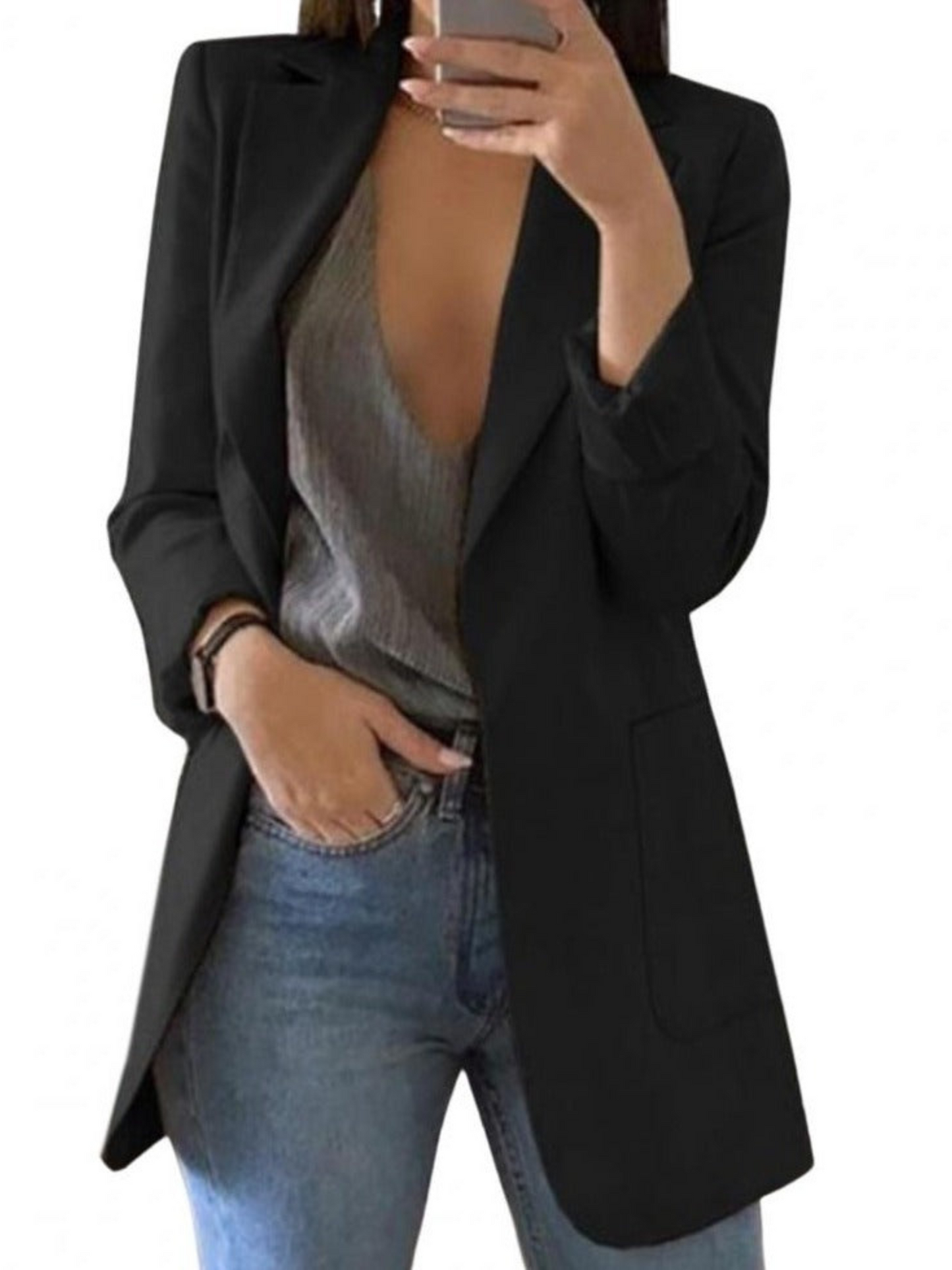 Blazer für Damen, Tailored Fit, | Langarm