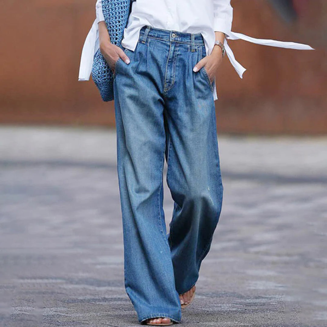 Jeans Damen Hochtaillig | Weit Geschnitten & Bequem 1