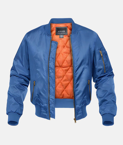 Bomberjacke für Herren, gestepptes Futter | Normale Passform