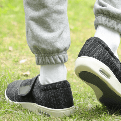 Schuhe Herren | Bequeme Komfortschuhe mit Klettverschluss