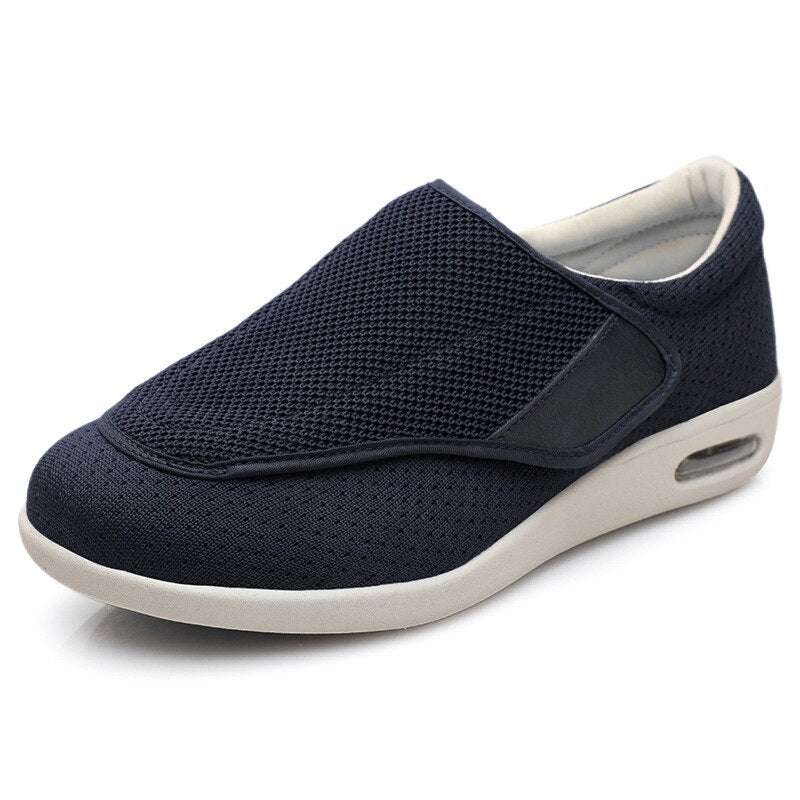 Schuhe Herren | Bequeme Komfortschuhe mit Klettverschluss