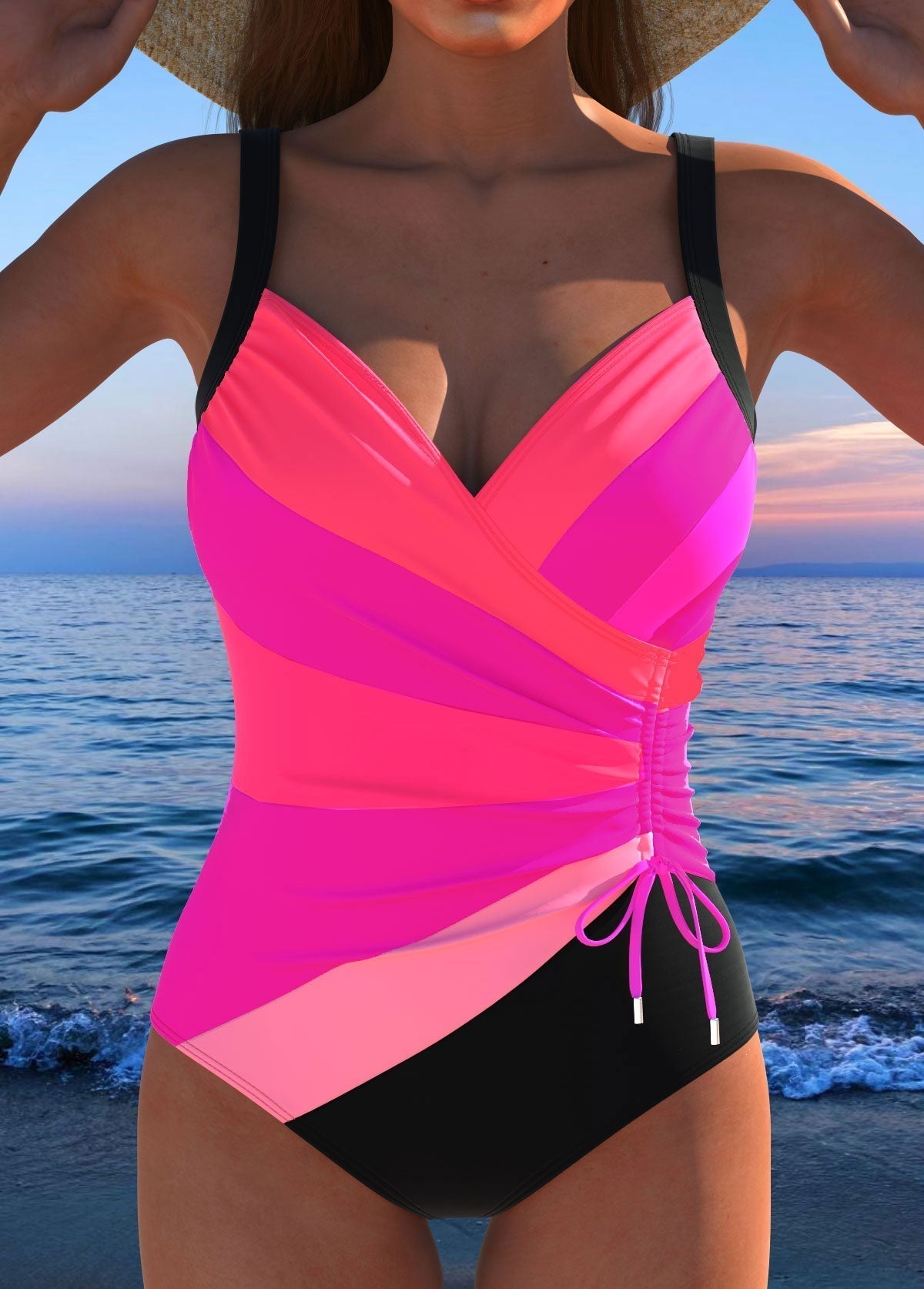 Brionis™ Stilvoller Surplice Badeanzug 4