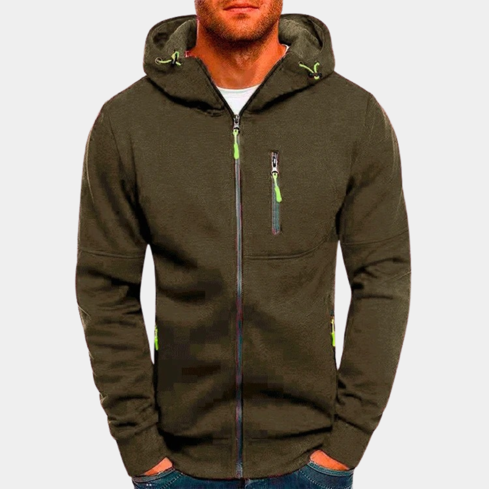 Hoodie Herren | Mit Reißverschluss & Lässiger Passform 10