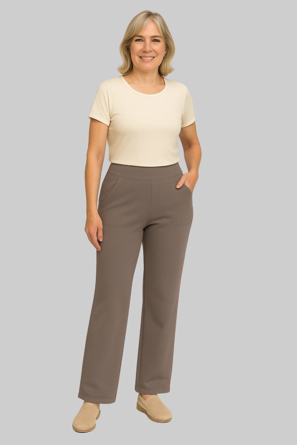 Hosen Damen | High Waist Wide Leg für Alltag & Freizeit