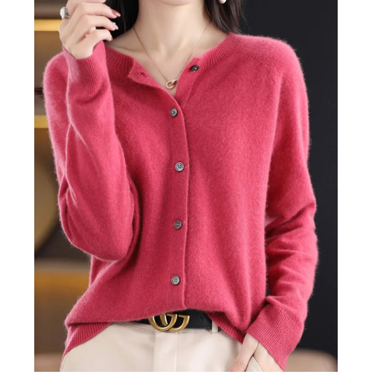 Cardigan Damen | Rundhals & Bequem