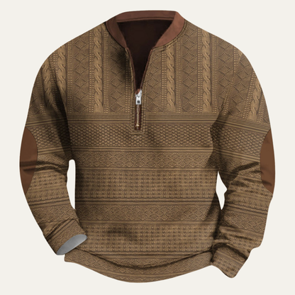 Back view of the oversized cardigan