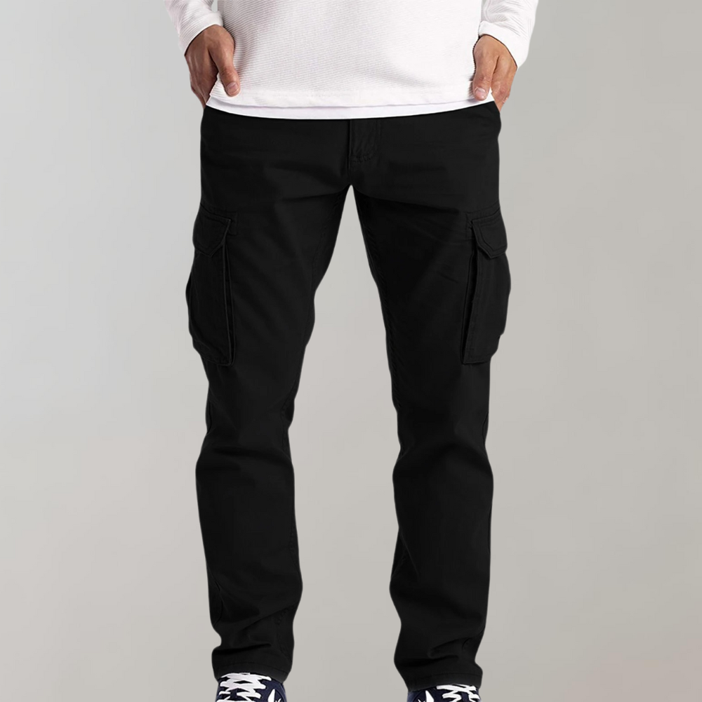 Cargohose Herren | Slim Fit mit Seitentaschen