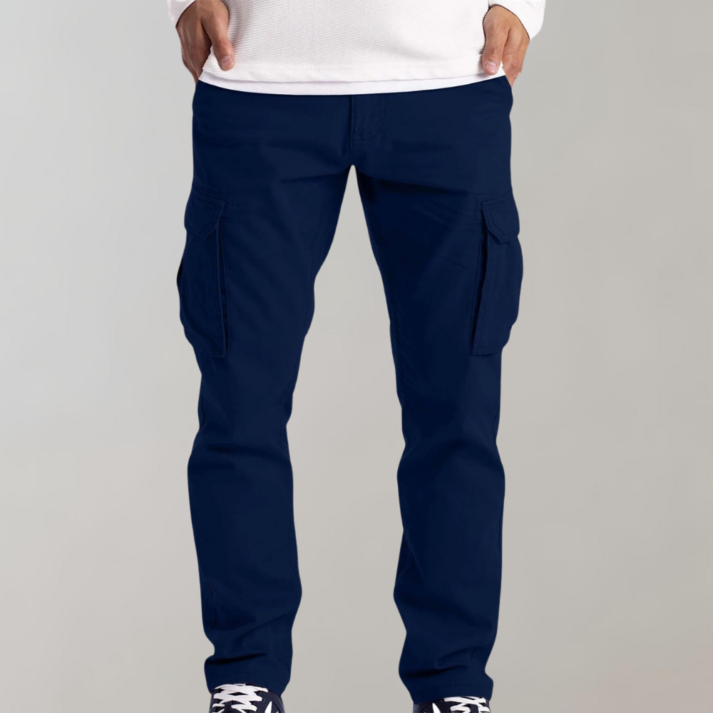 Cargohose Herren | Slim Fit mit Seitentaschen