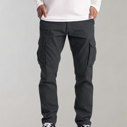 Cargohose Herren | Slim Fit mit Seitentaschen