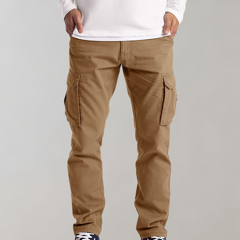 Cargohose Herren | Slim Fit mit Seitentaschen