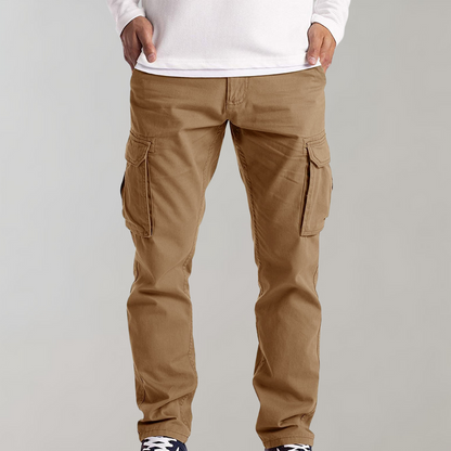 Cargohose Herren | Slim Fit mit Seitentaschen