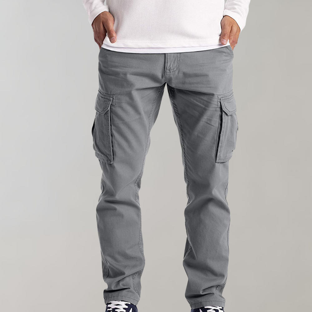 Cargohose Herren | Slim Fit mit Seitentaschen