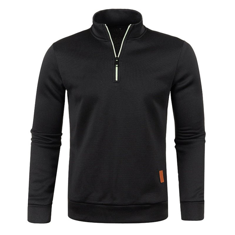 Carl Rollkragenpullover mit Halbreißverschluss 0