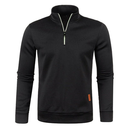Carl Rollkragenpullover mit Halbreißverschluss 0