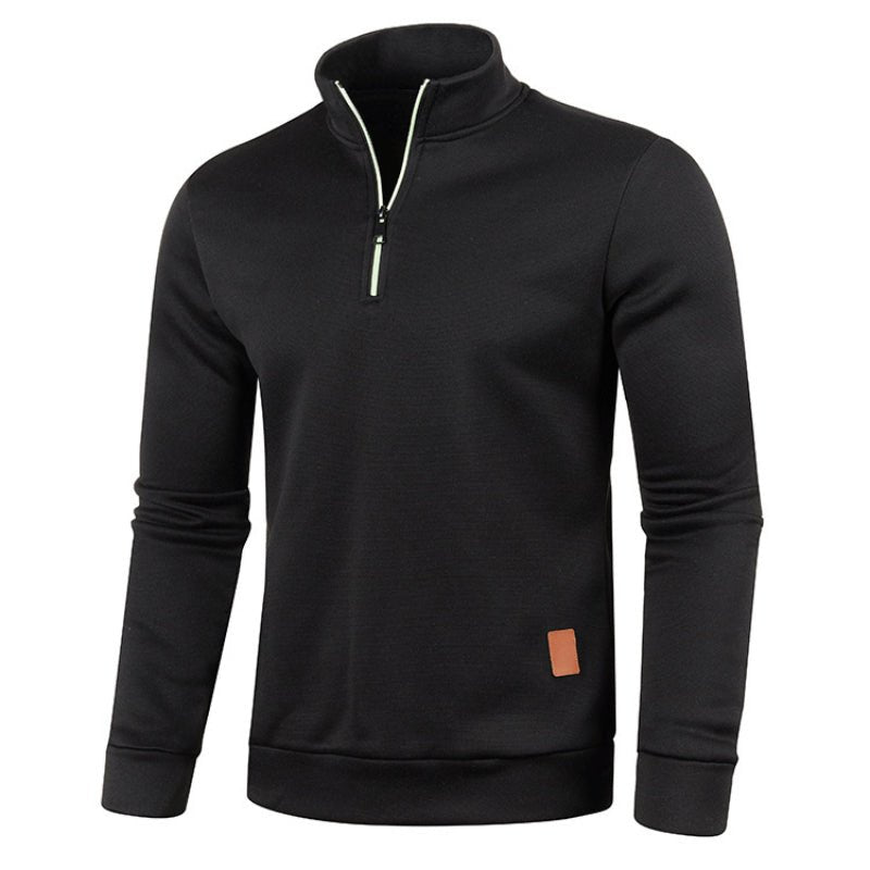 Carl Rollkragenpullover mit Halbreißverschluss 1