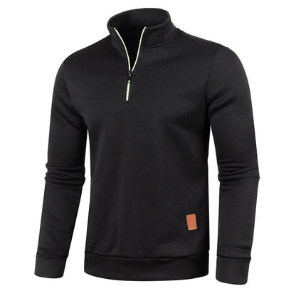 Carl Rollkragenpullover mit Halbreißverschluss 1
