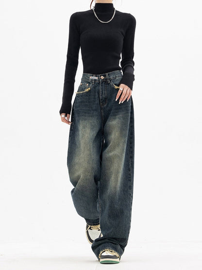 Carolin | Damen Jeans im Urban-Look mit lockerer Passform 0