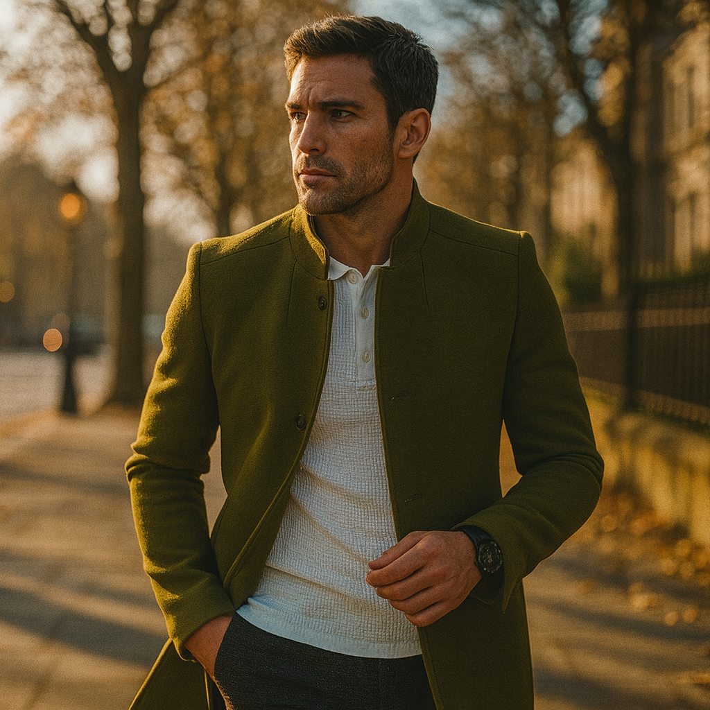 Casual Mantel Herren | Leicht & Komfortabel 8