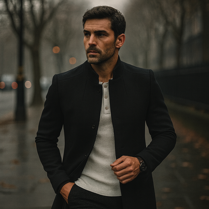Casual Mantel Herren | Leicht & Komfortabel 9