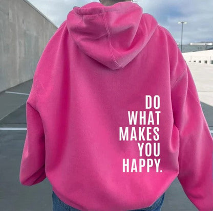 Catherine™ - Rostfarbener Statement-Kapuzenpullover 6