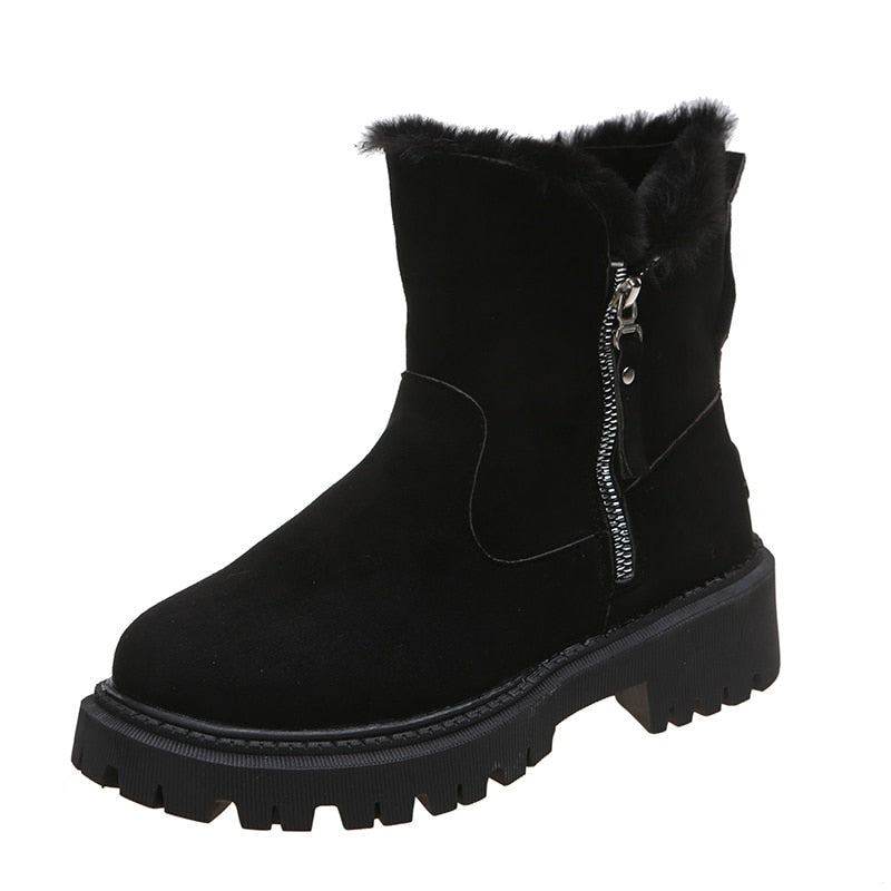 ChantelleBoots I Damen-Schneestiefel mit Wollinnenseite 0