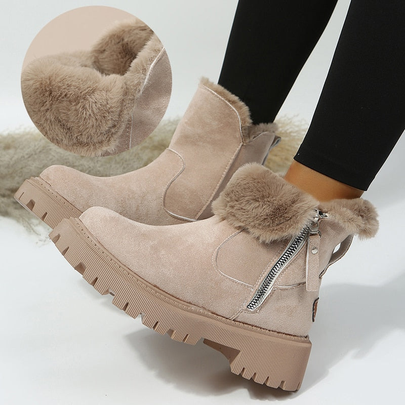 ChantelleBoots I Damen-Schneestiefel mit Wollinnenseite 1