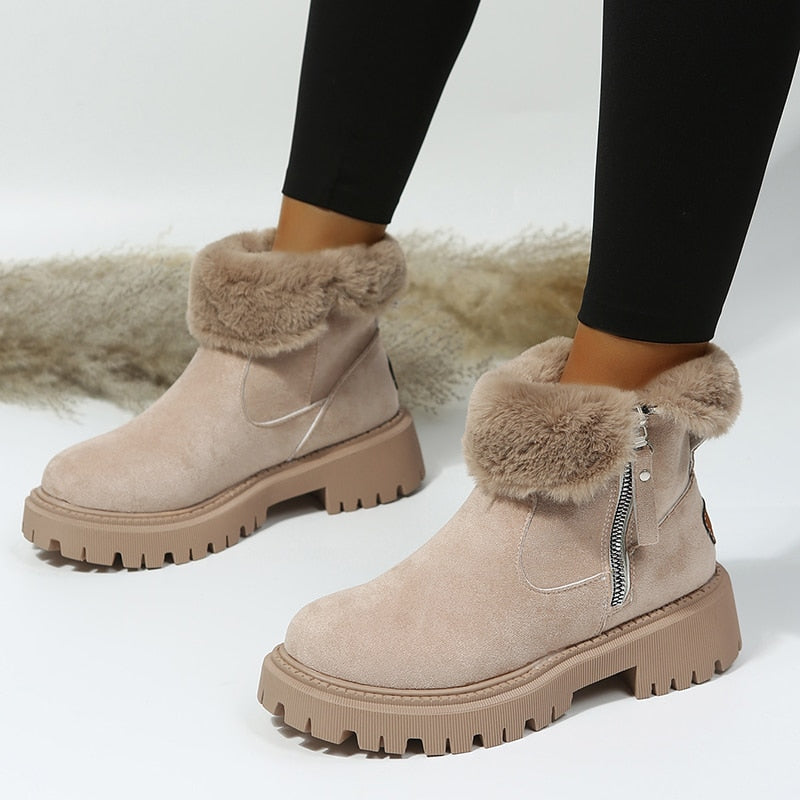 ChantelleBoots I Damen-Schneestiefel mit Wollinnenseite 4
