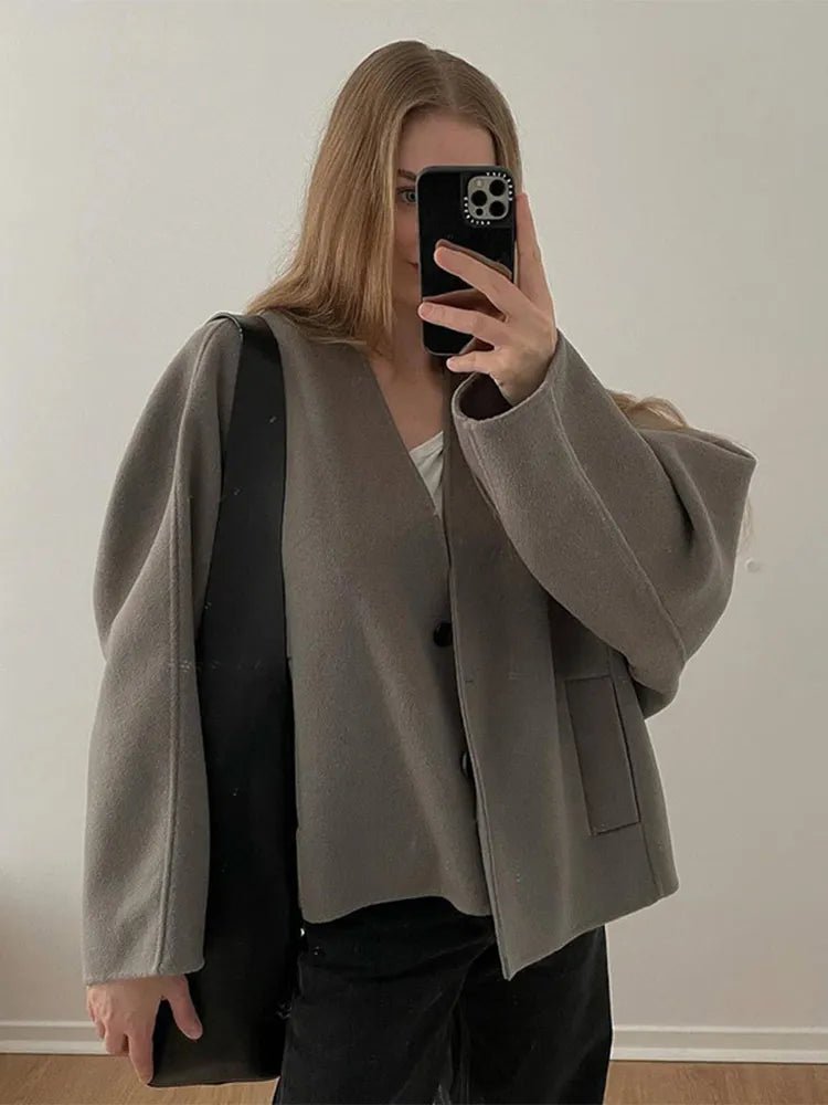 Charee Übergroßer Mantel 2