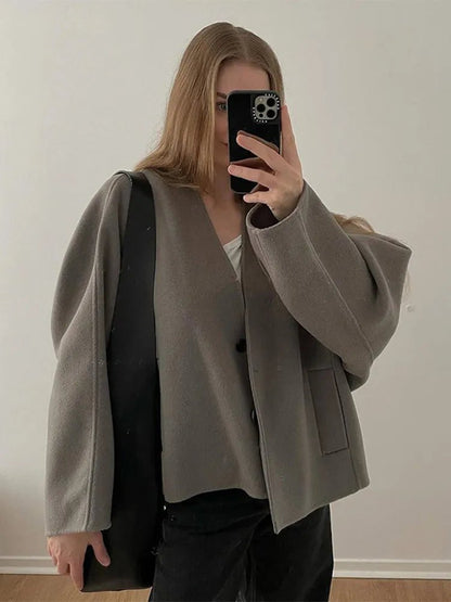 Charee Übergroßer Mantel 2