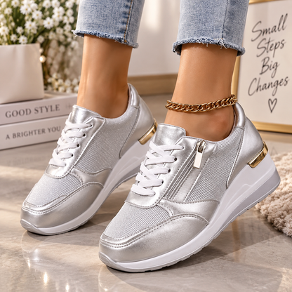 Sneaker Damen | Reißverschluss & Komfortsohle 3