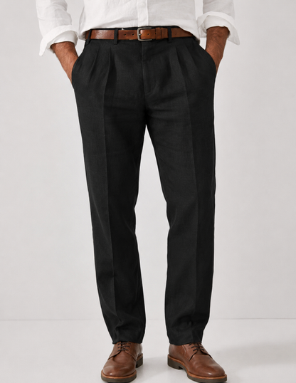 Herren Slim Fit Freizeithose Atmungsaktiv Einschubtaschen 2