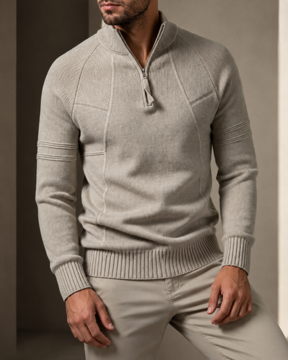 Strickpullover Herren | Mit Reißverschluss & Schmalem Schnitt 15