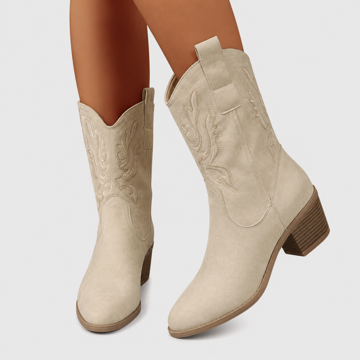 Westernstiefel Damen | Weiter Schaft & Blockabsatz 13
