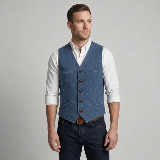 Trachtenweste Herren | Klassischer Stil & Taillierter Schnitt 1
