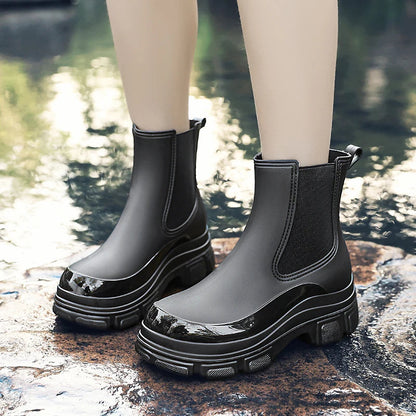 Chelsea Boots | Wasserfest Kurzes Modell Robust