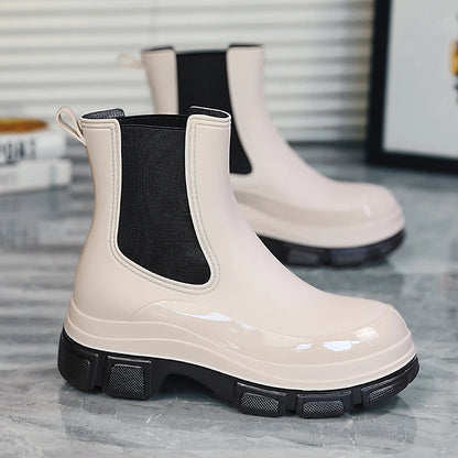 Chelsea Boots | Wasserfest Kurzes Modell Robust