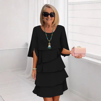 Minikleid Damen | Lagenlook & Fließend Elegant