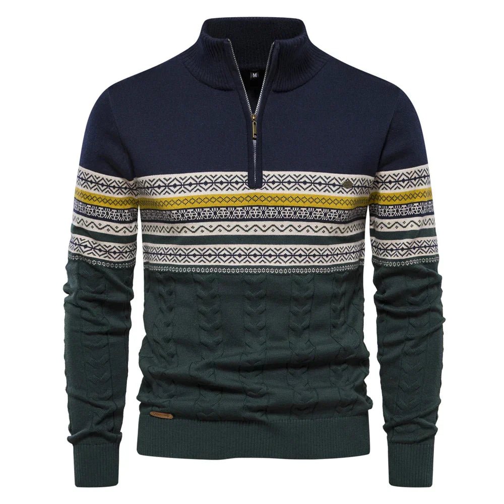 Christian Pullover mit Retromuster 2