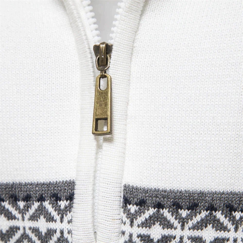 Christian Pullover mit Retromuster 6