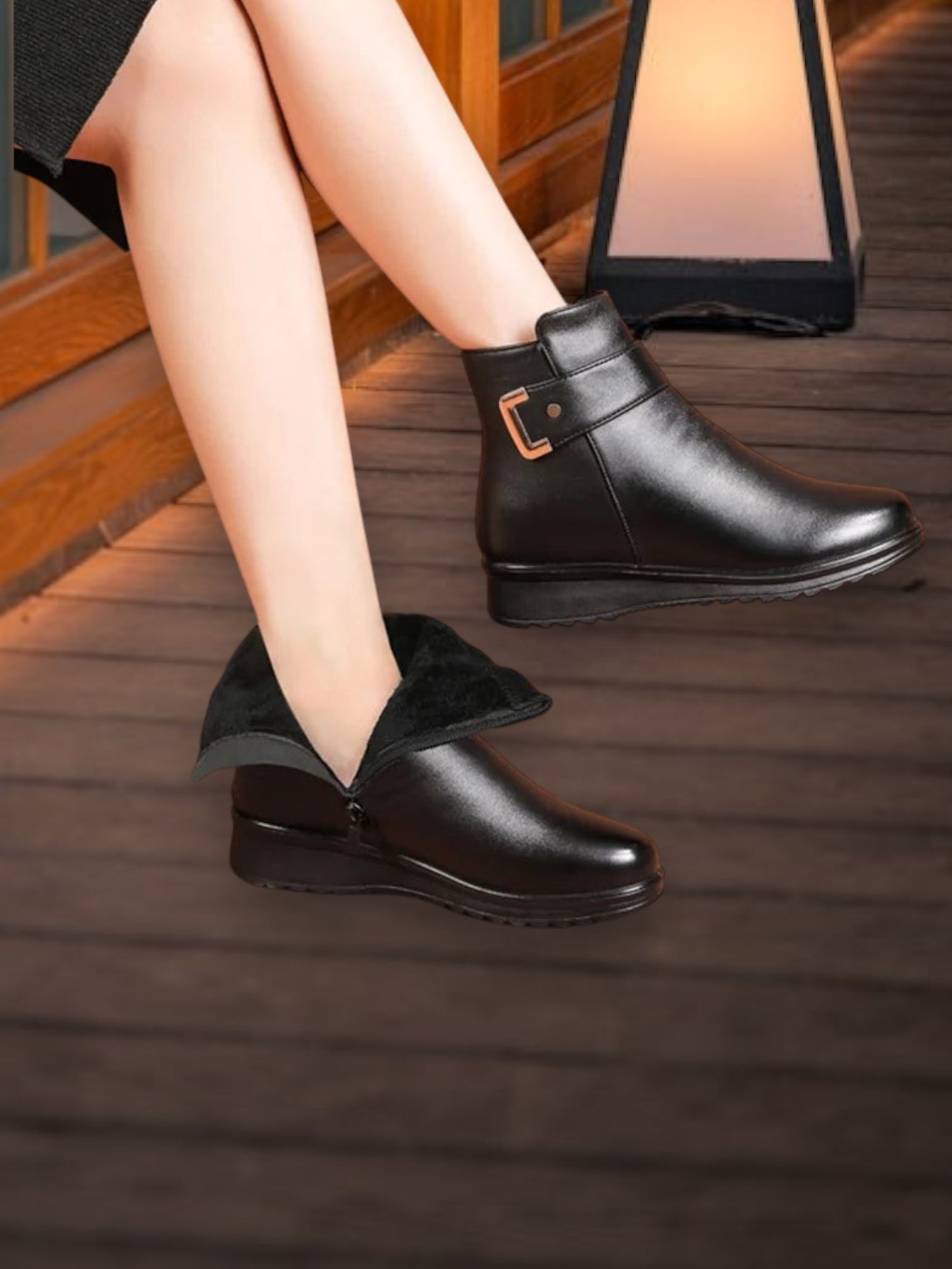 Clara | Stiefel für Damen mit Rutschfester Sohle & Ergonomischer Unterstützung