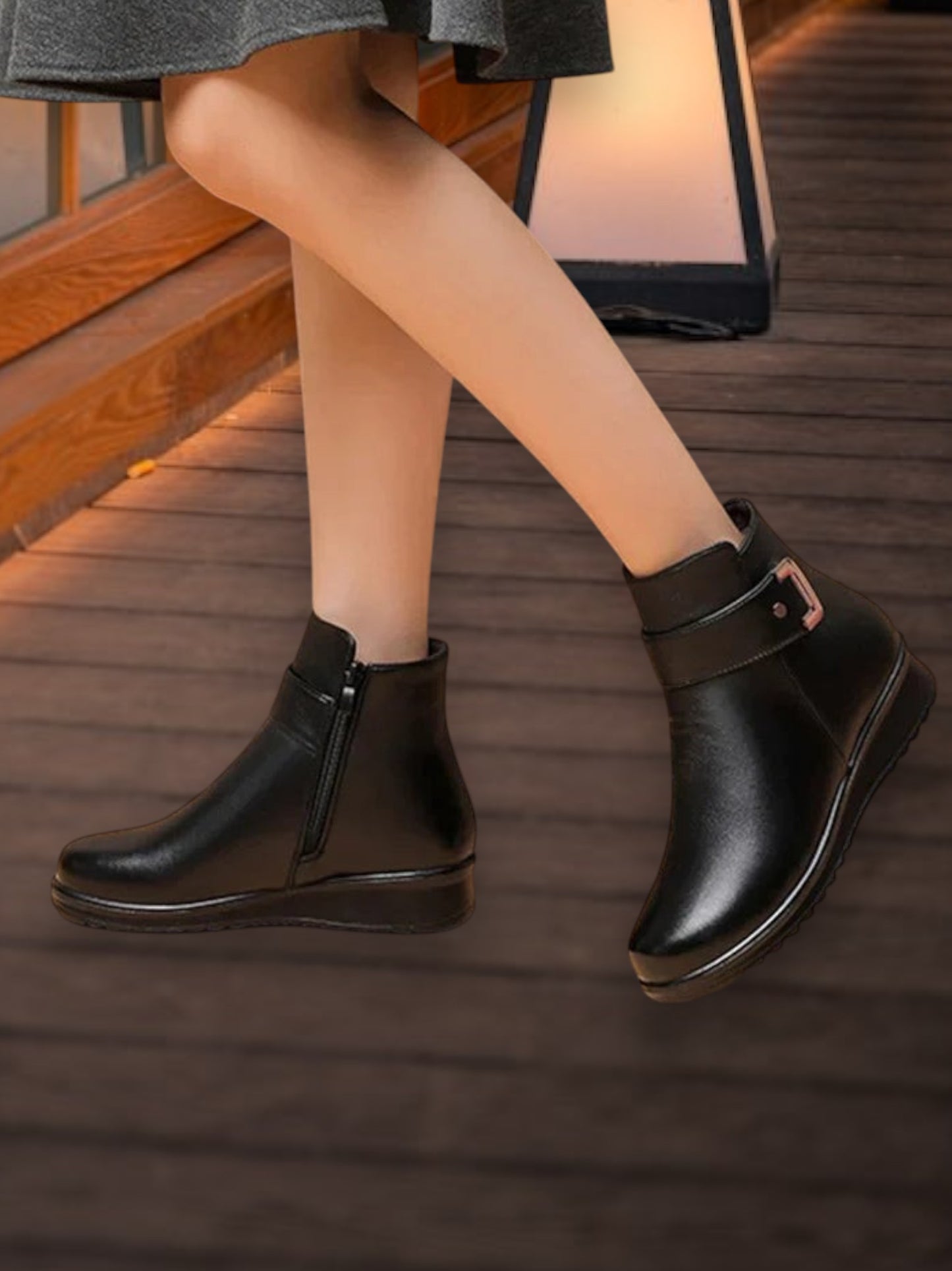 Clara | Stiefel für Damen mit Rutschfester Sohle & Ergonomischer Unterstützung