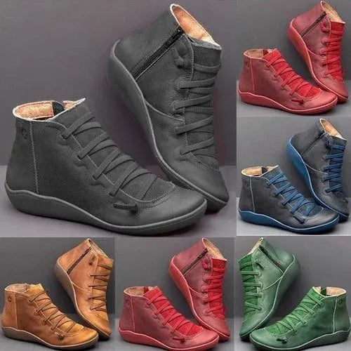 Clara™ | Die perfekten Lederstiefel, die Sie den ganzen Winter über warm halten