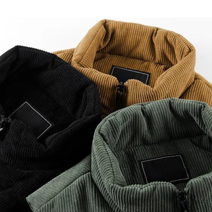 Cord-Winterweste für Herren | Slim Fit